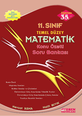 Esen 11. Sınıf Temel Düzey Matematik Soru Bankası PDF indir