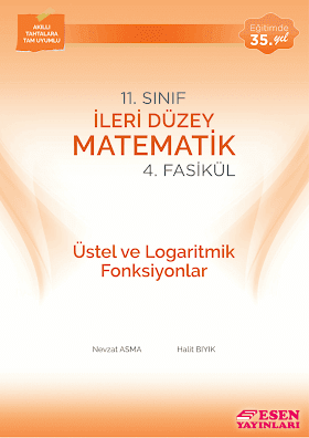 Esen Üstel ve Logaritmik Fonksiyonlar Fasikülü PDF indir