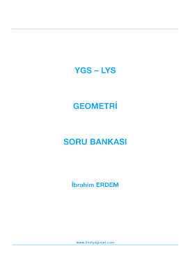 Limit Yayınları TYT-AYT Geometri Soru Bankası PDF indir