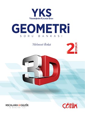 Çözüm YKS-AYT Geometri 3D Soru Bankası PDF