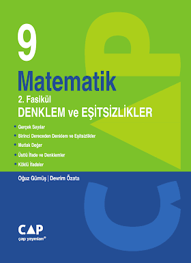 Çap 9. Sınıf Matematik 2. Fasikül Denklem ve Eşitsizlikler PDF indir