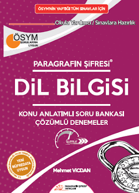 Paragrafın Şifresi Dil Bilgisi PDF indir