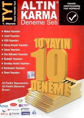Altın Karma 10 TYT Deneme Sınavı PDF indir