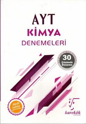 Karekök Çözümlü 30 AYT Kimya Deneme PDF