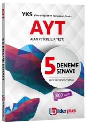 Lider Plus 5 AYT Genel Deneme PDF indir