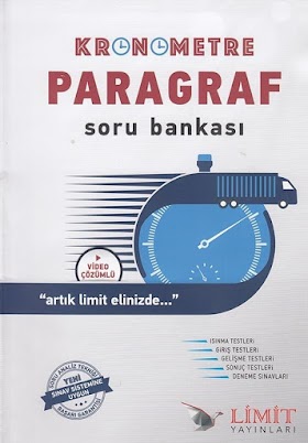 Limit Kronometre Paragraf Soru Bankası PDF