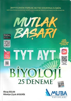 Mutlak Başarı TYT AYT 25 Biyoloji Deneme PDF