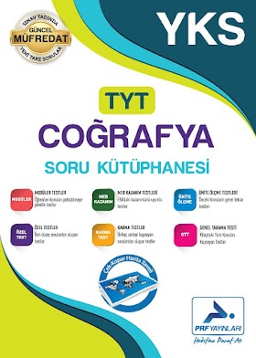 PRF TYT Coğrafya Soru Kütüphanesi PDF indir