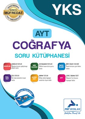 PRF AYT Coğrafya Soru Kütüphanesi PDF indir