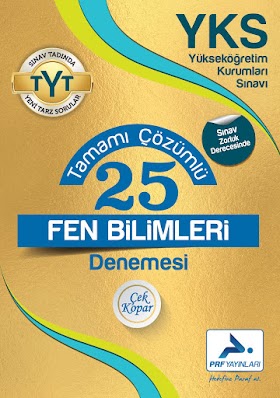 PRF TYT 25 Fen Bilimleri Deneme PDF