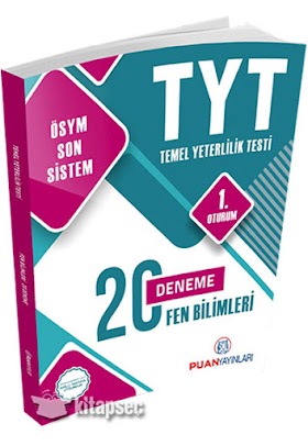 Puan 20 TYT Fen Bilimleri Deneme PDF indir