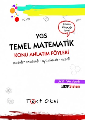 Test Okul TYT Temel Matematik Konu Anlatım Föyleri PDF indir