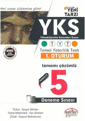Editör 1. Oturum TYT Tamamı Çözümlü 5 Deneme PDF