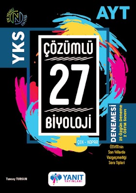 Yanıt 27 Çözümlü AYT Biyoloji Denemesi PDF