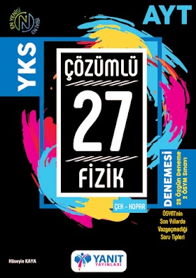 Yanıt Çözümlü 27 AYT Fizik Deneme PDF