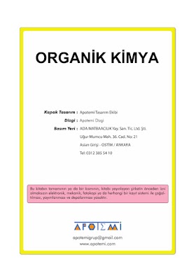 Apotemi Organik Kimya Fasikülü PDF
