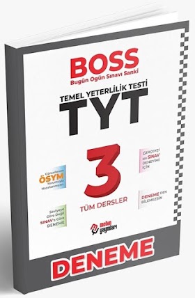 Metin TYT Boss 3 Genel Deneme PDF indir