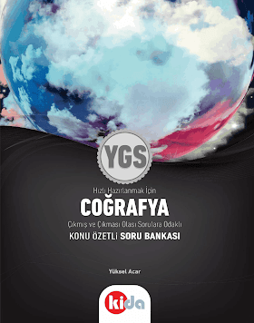 Kida Yayınları TYT Coğrafya Konu Özetli Soru Bankası PDF indir