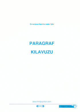 Limit Yayınları TYT Paragraf Klavuzu PDF indir