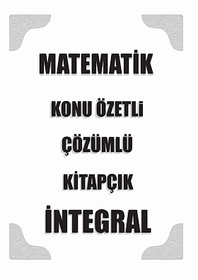 Yüzde Yüz Yayınları İntegral Fasikülü PDF indir