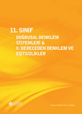 Sonuç 11. Sınıf 2. Dereceden Eşitsizlikler PDF indir