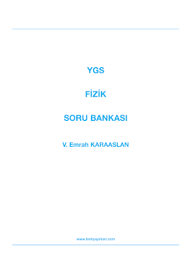 Limit Yayınları TYT Fizik Soru Bankası PDF indir